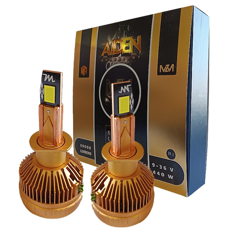 هدلایت دو طرفه ام زد ام مدل AIDEN پایه H1 بسته دو عددی