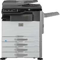 دستگاه کپی شارپ مدل 2614 ان با قابلیت تغذیه خودکار و چاپ دورو