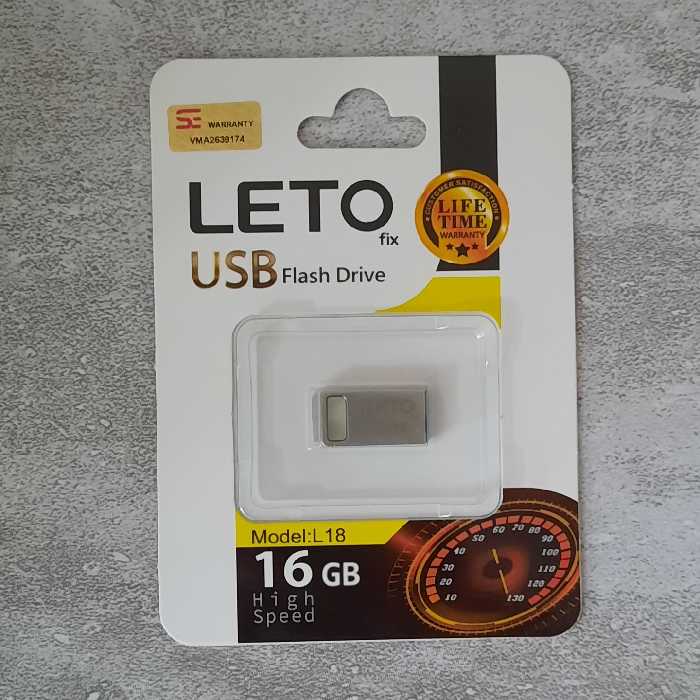فلش 16 گیگ LETO گارانتی مادام العمر