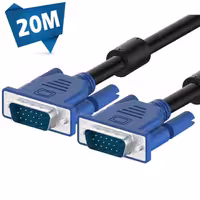 کابل 20 متری VGA مانیتور برند لمونتک (VGA 3 6 20M)