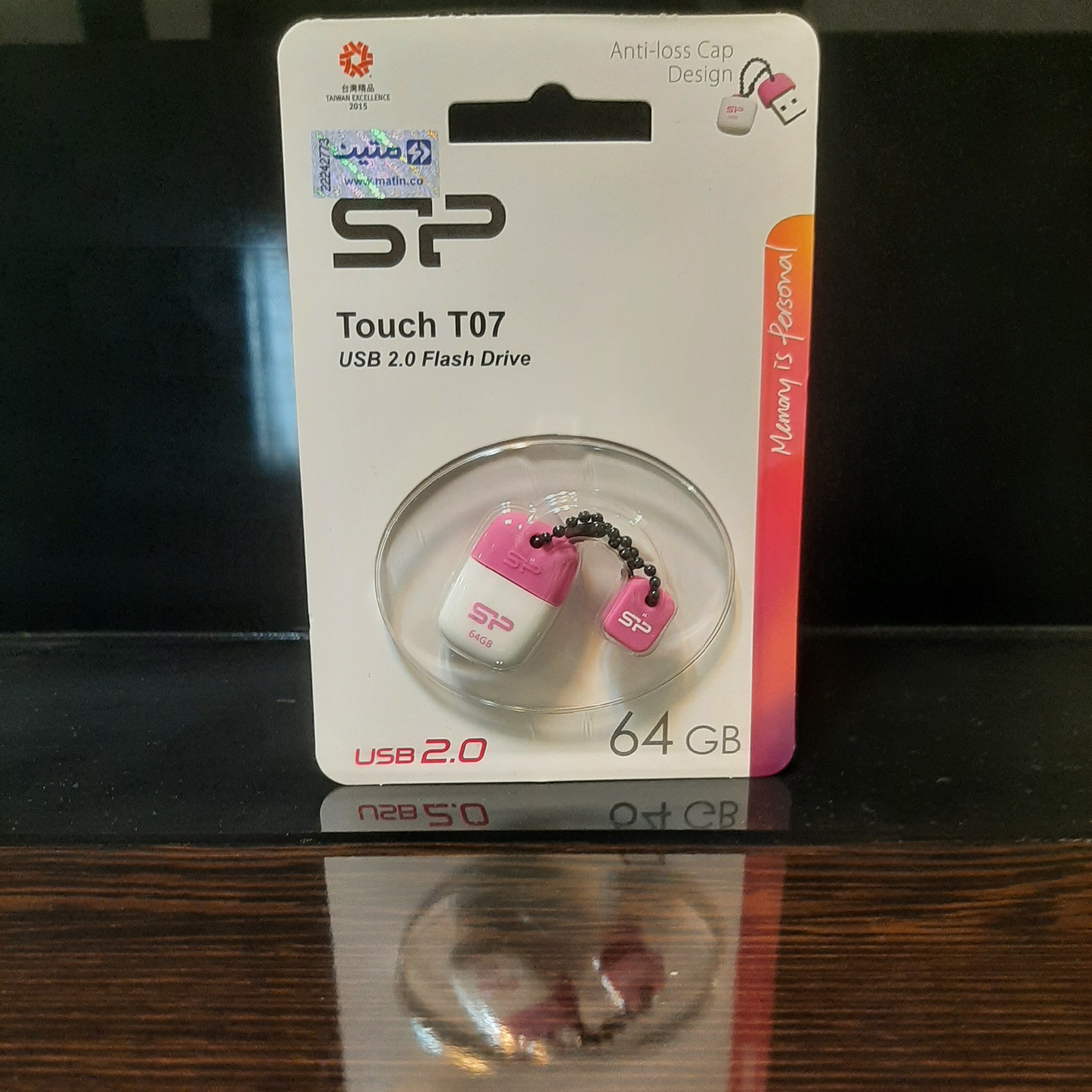 فلش مموری سیلیکون پاور مدل Touch T07 ظرفیت 64 گیگابایت

