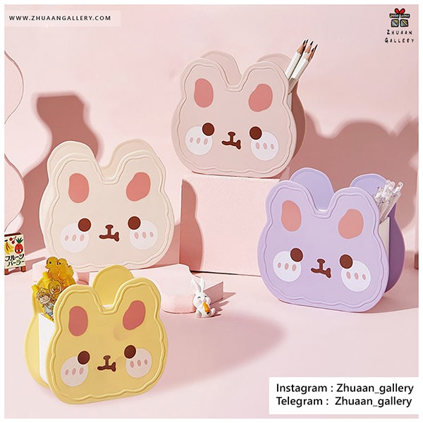 جاقلمی رومیزی Cute Rabbit خرگوشی