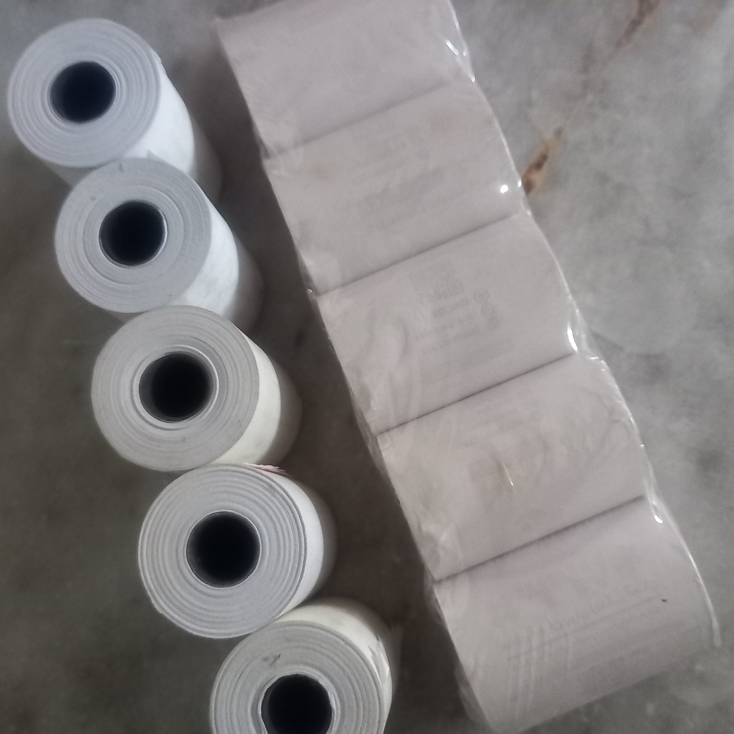 رول کاغذ حرارتی دستگاه کارتخوان 16 متری بسته 5 عددی