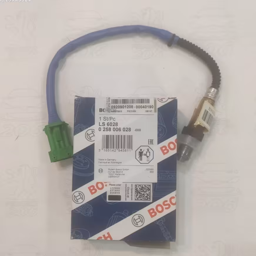 سنسور اکسیژن  پژو 206 و 207 و پیکان بوش اورجینال ساخت آلمان( توضیحات خوانده شود )