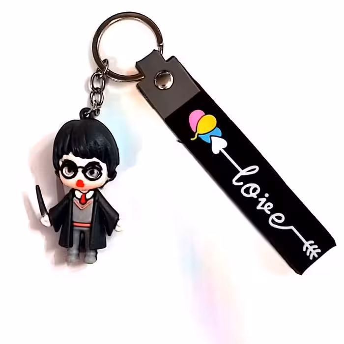 سر کیلدی سیلیکونی مدل هری پاتر رنگ مشکی