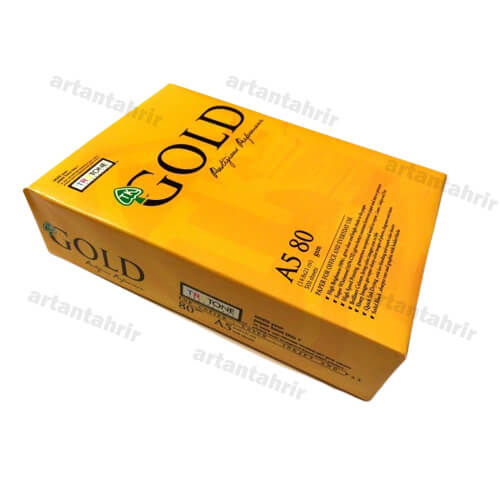 کاغذ A5 گلد بسته 500عددی
