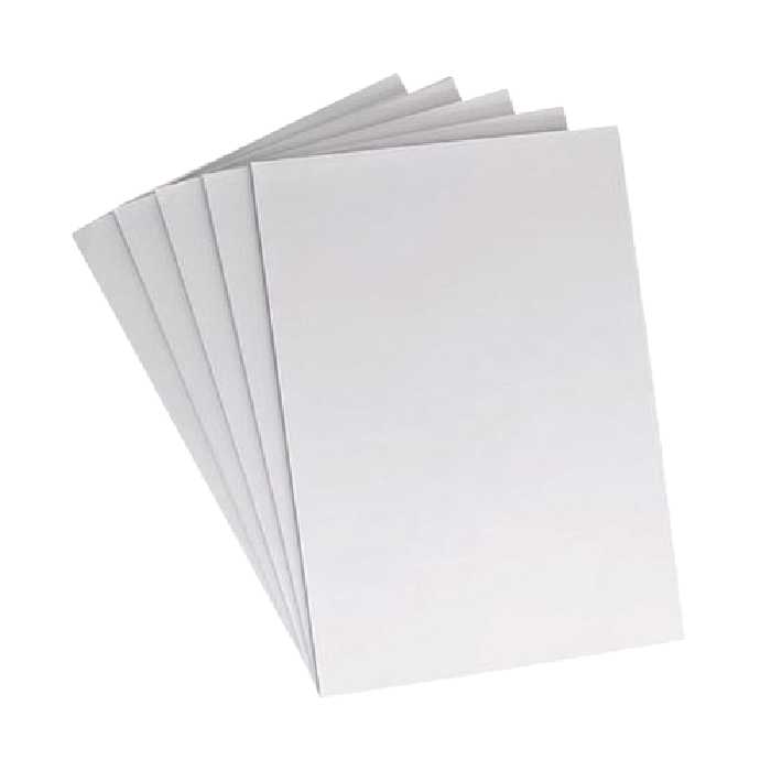 مقوا آ4 شومیز سفید بسته 100 برگی