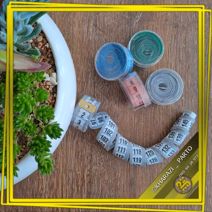 متر خیاطی قاب دار پروانه