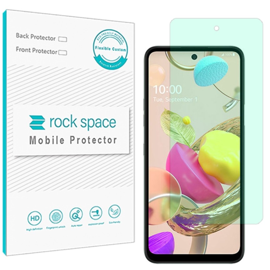 گلس   ال جی K42 مدل نانو هیدروژل گرین لایت برند راک اسپیس   