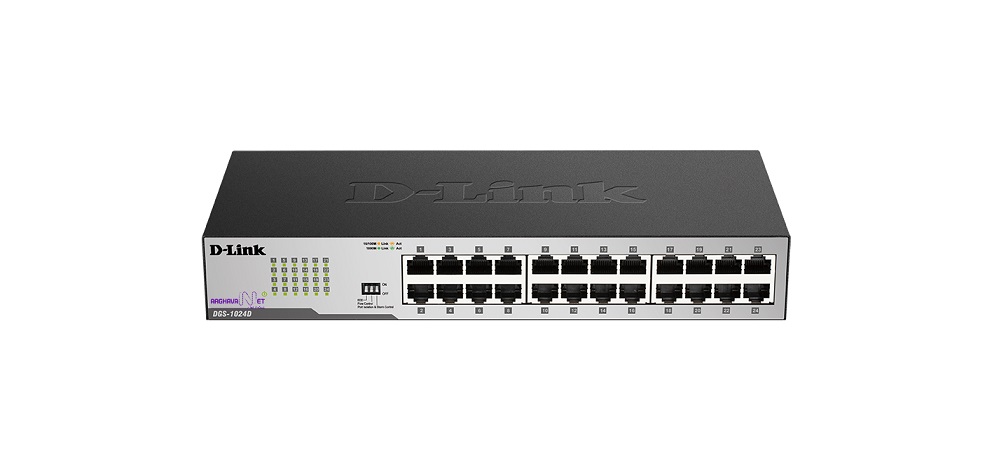 سوئیچ DGS-1024D دی لینک| سوئیچ 24 پورت گیگابیتی|SOHO|