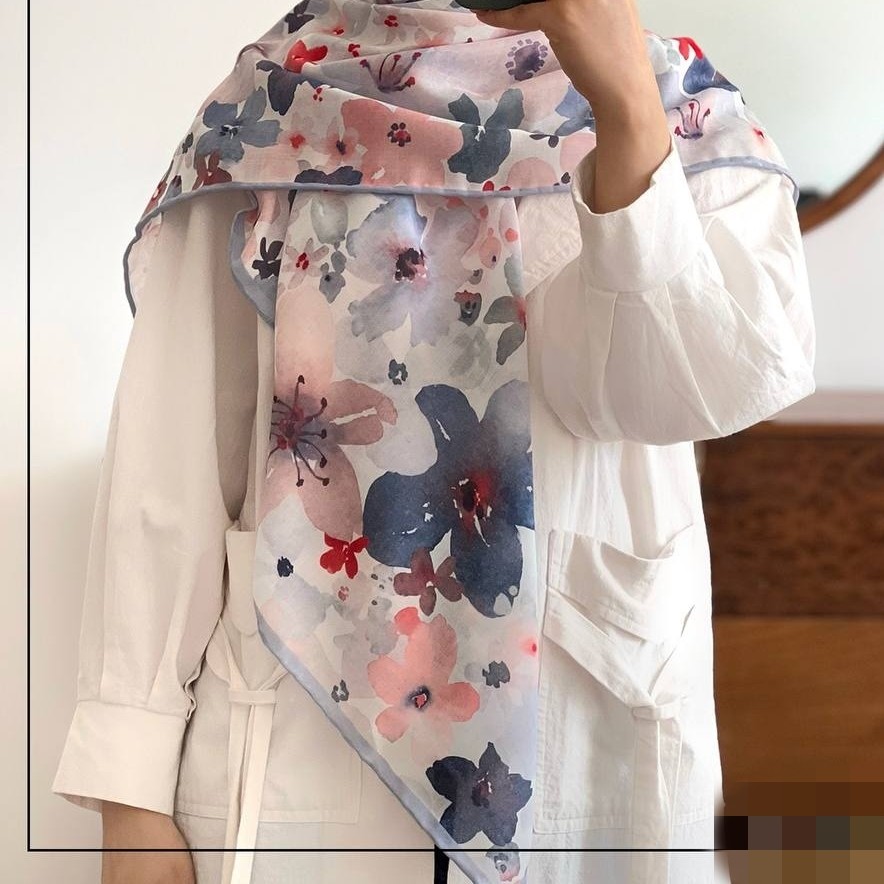 روسری نخی لینن