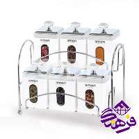 ادویه لیمون 6عددی 4گوش درب شفاف