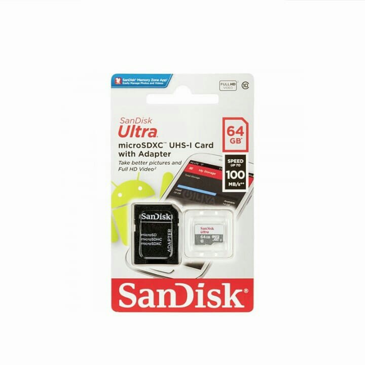 مموری 64گیگ سن دیسک اورجینال(اولترا)