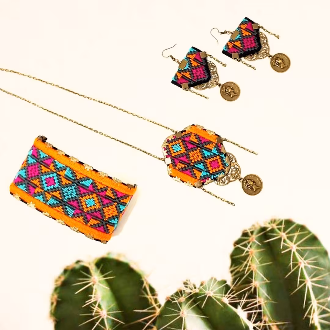 ست سوزندوزی پاییز