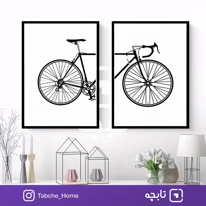 تابلو دیواری رکاب بی انتها
