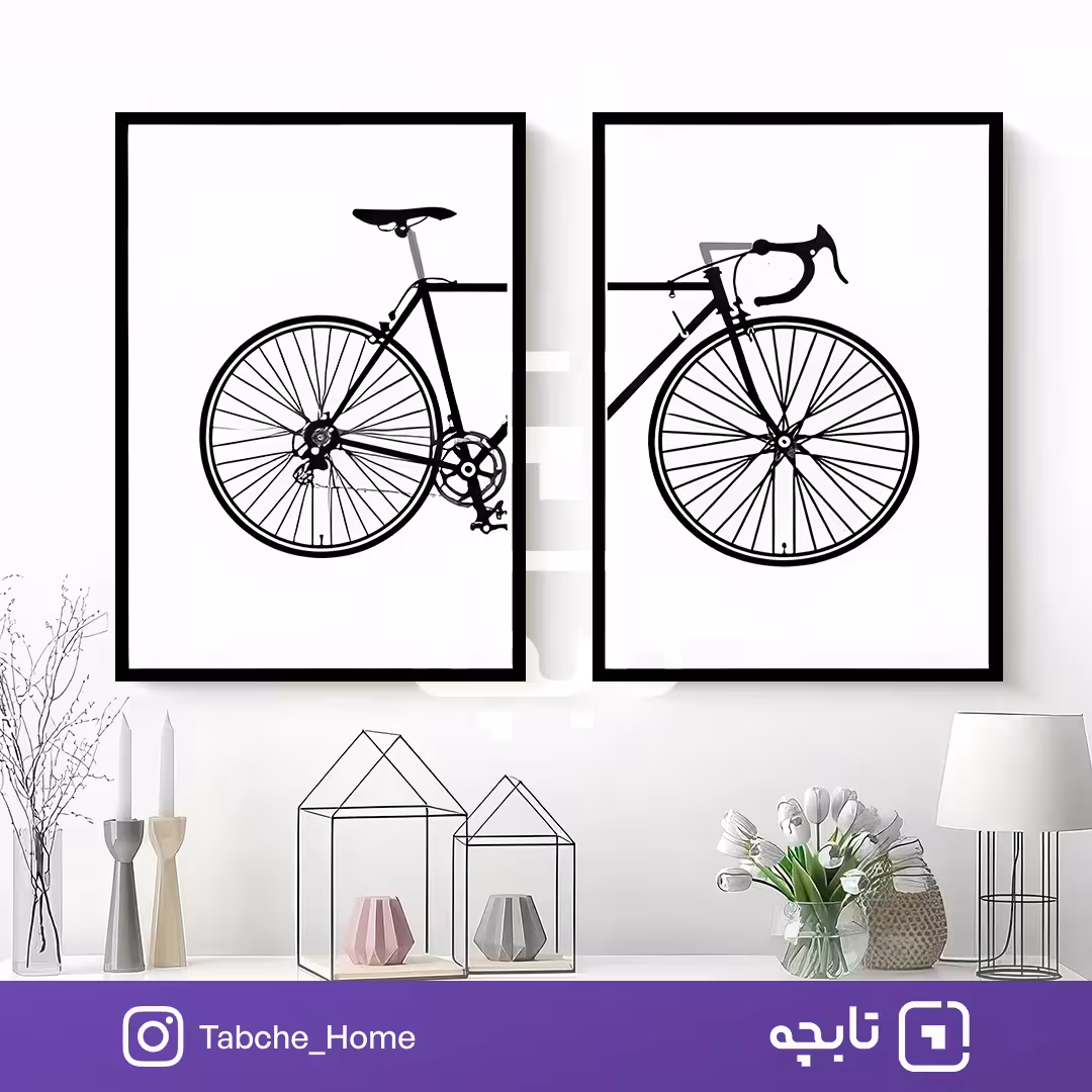 تابلو دیواری رکاب بی انتها