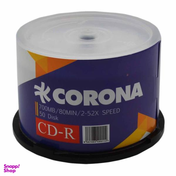 سی دی خام کرونا کد 6676 بسته 50 عددی