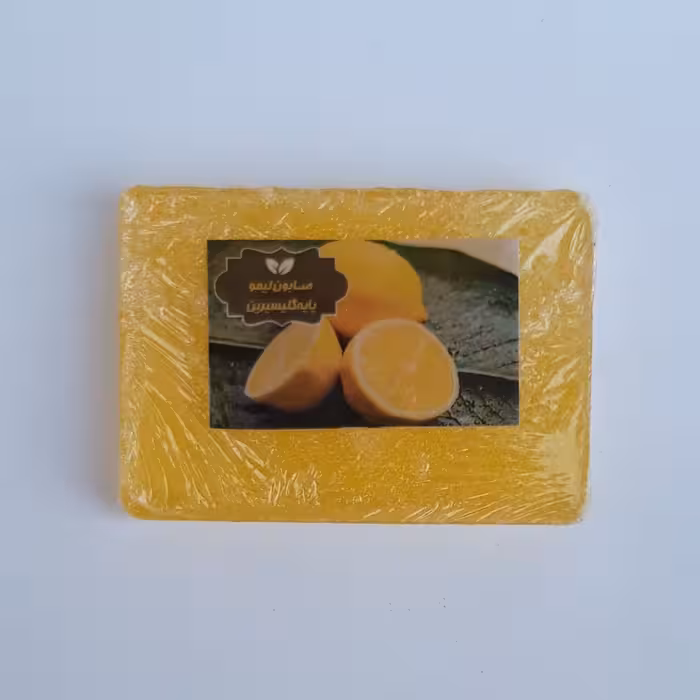 صابون لیمو گلیسرینه موسسه پژوهشی طبی بازرگانی سیمرغ (لایه بردار، رفع تیرگی، لک، قارچ، خارش، جوش،روشن،مرطوب، شفاف کننده)
