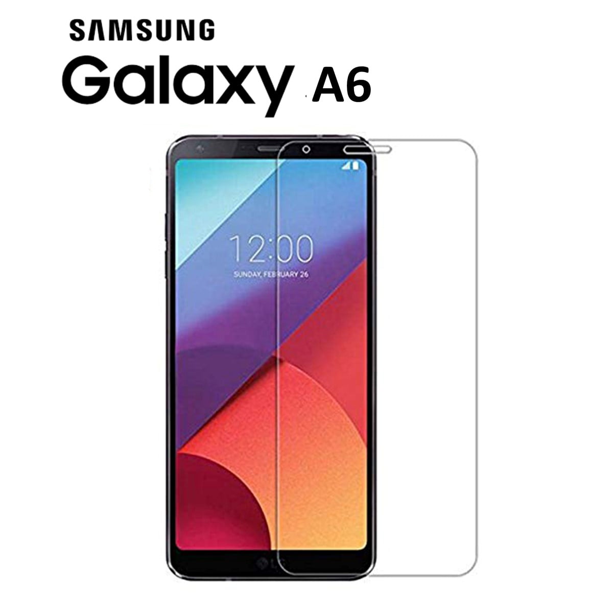 محافظ صفحه نمایش ( گلس ) شیشه ای گلکسی A6
