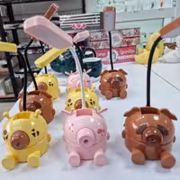 چراغ مطالعه و تراش یک عدد کدرنگی