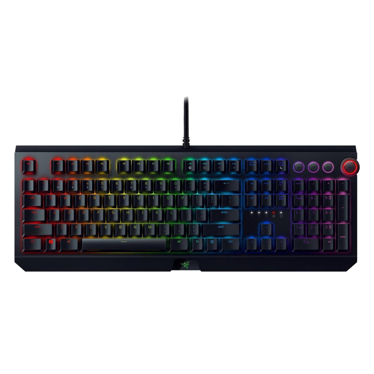 کیبورد مخصوص بازی ریزر مدل BLACKWIDOW ELITE ORANGE SWITCH