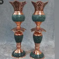 لاله مسی فیروزه کوب وقلم زده شده برند پرنسا پک 10 تایی