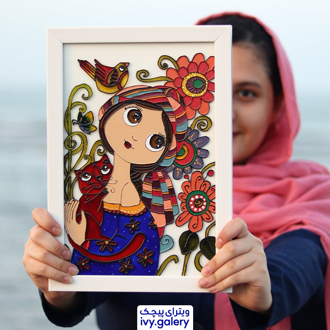 تابلو ویترای روز دختر