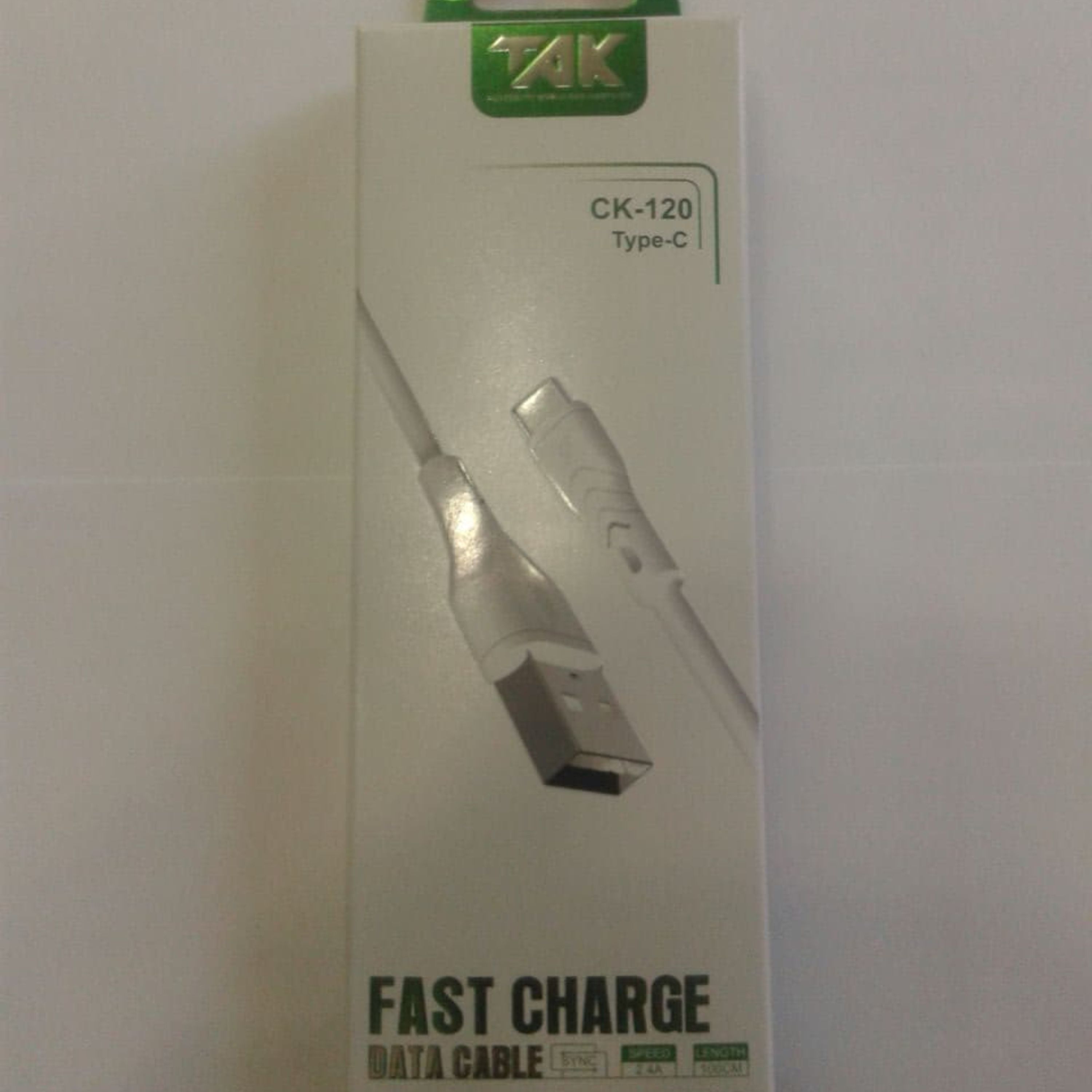 کابل شارژ تایپ سی تک مدل CK120