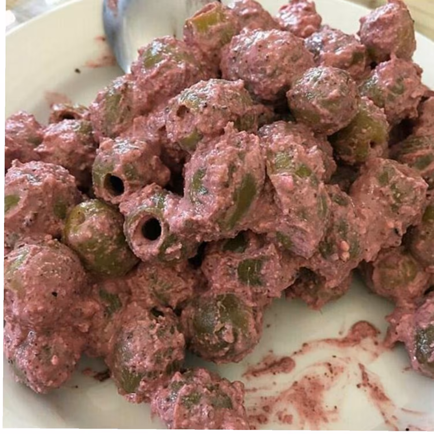 زیتون پرورده  یدون هسته گردویی500گرمی