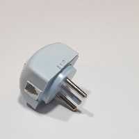 دوشاخه(سه شاخه)تلفنی تک سوکته 