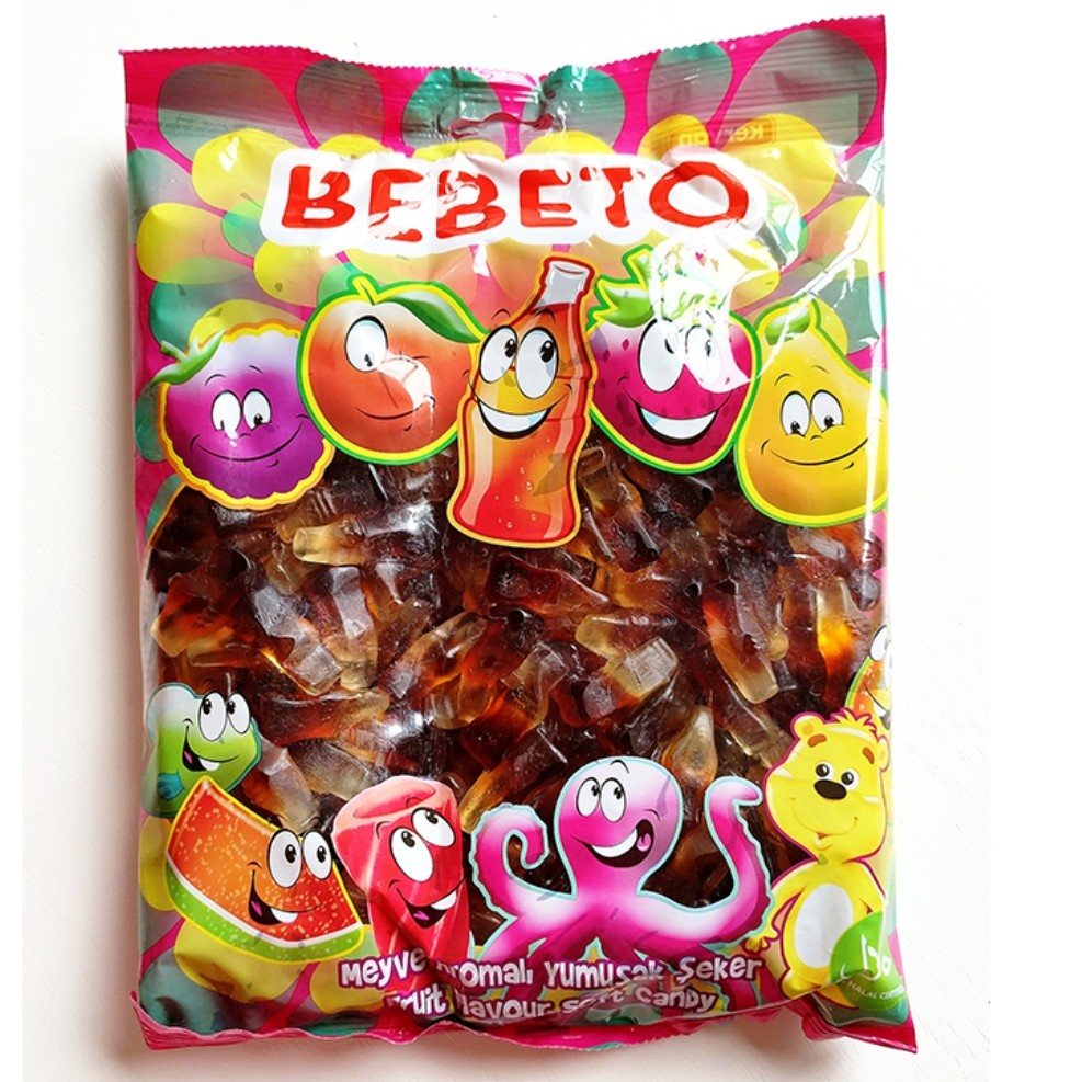 پاستیل یک کیلویی BEBETO ببتو در طرح های مختلف وزن 1000 گرم