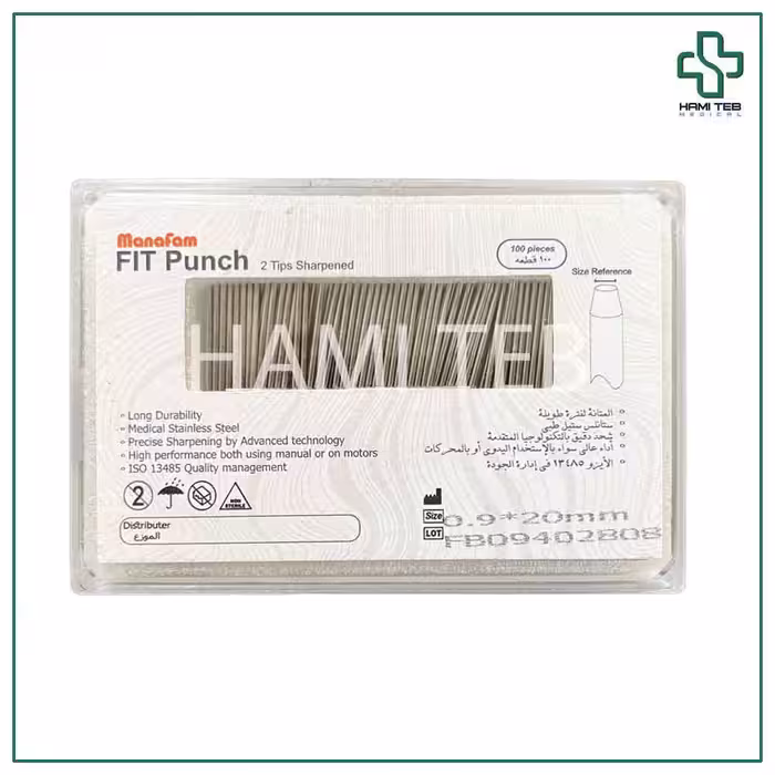 سوزن پانچ FIT مانافام سايز 0.9