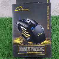 موس گیمینگ سیبراتون 5 کلیده sm310g