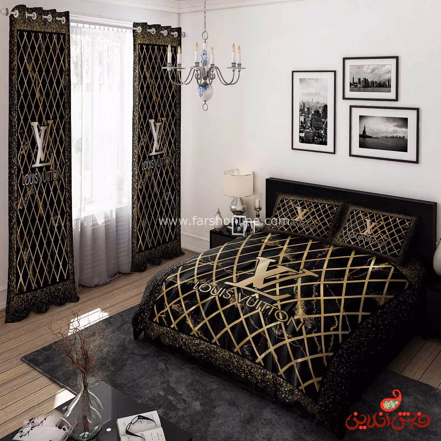 روتختی طرح لویی ویتون کد 15417