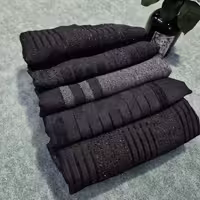 شال مشکی مخمل هایتی