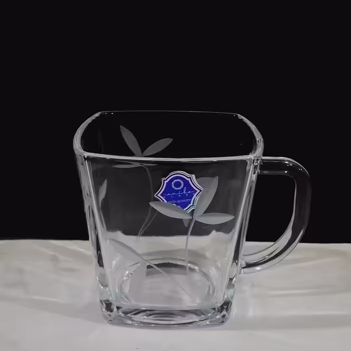 فنجان چایخوری چهارگوش تراش خورده 