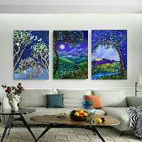 تابلو شاسی 3 تکه طرح مدرن