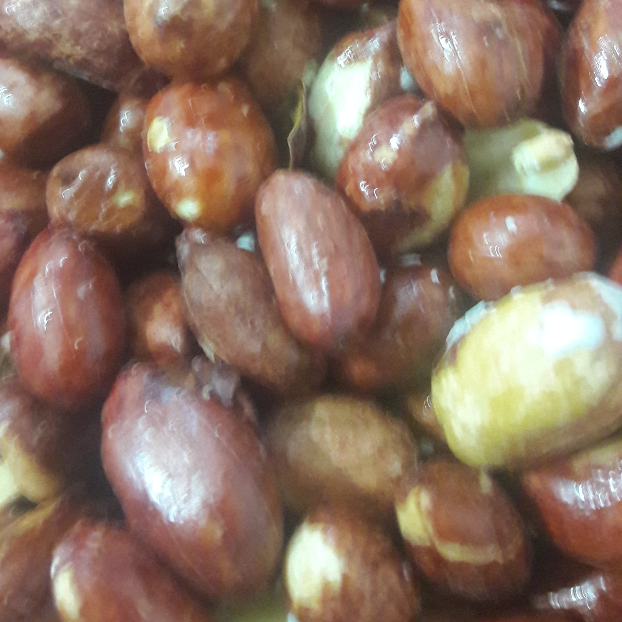 بادام زمینی ریز  دو آتشه 500 گرمی