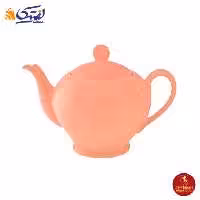 قوری چینی زرین ایتالیا اف سایز 8 طرح ماربل