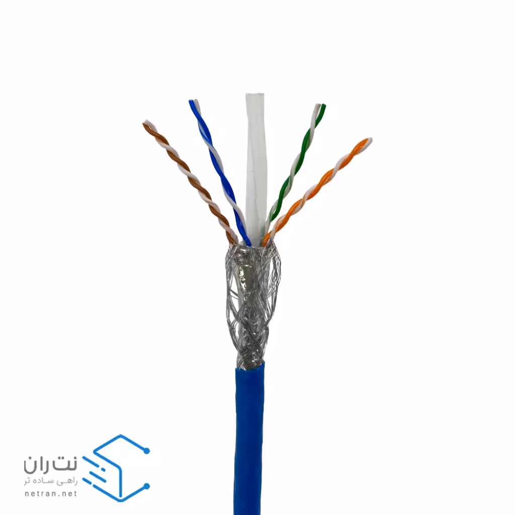 خرید کابل شبکه لگراند Cat6 SFTP تمام مس تست چنل روکش PVC حلقه 500 متری | نت ران