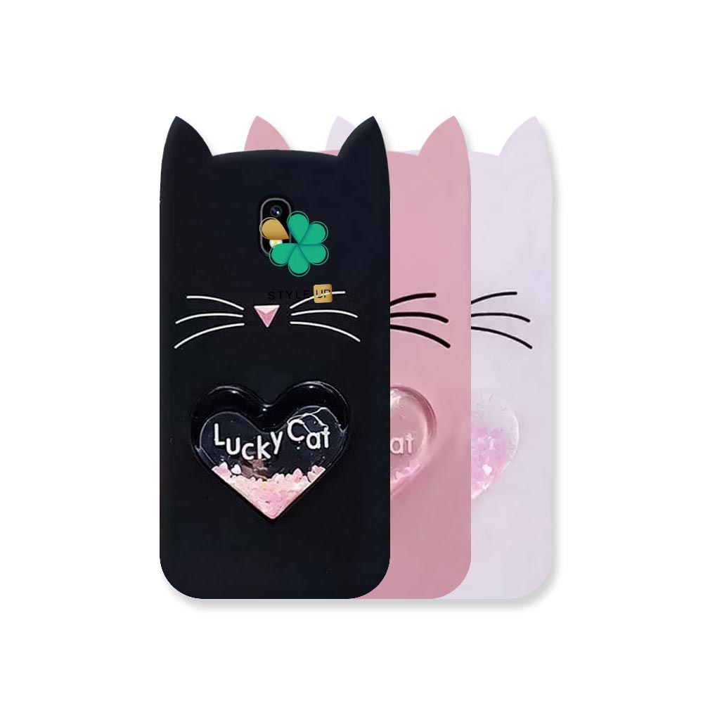 کاور آکواریومی گوشی سامسونگ Galaxy J7 Pro طرح Lucky Cat