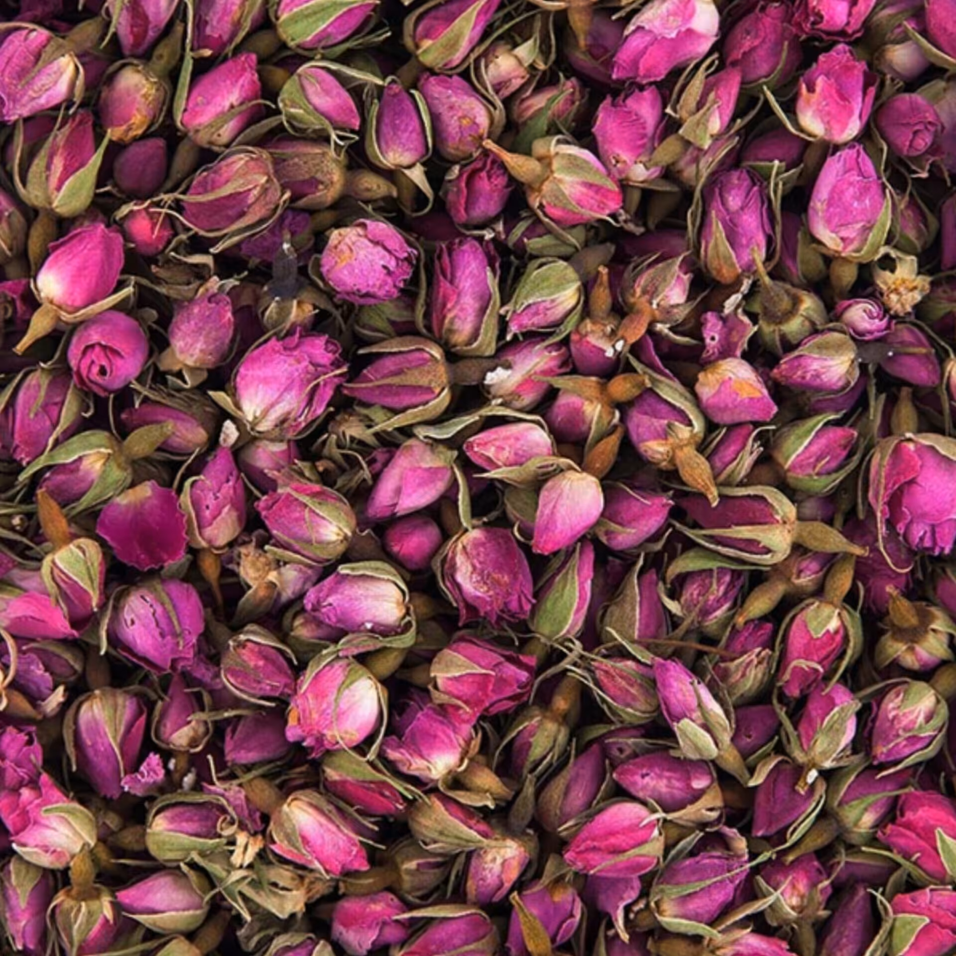 غنچه گل محمدی بسیار معطر و خوش بو کیفیت تضمینی (75 گرم ) ( یک سیر ) 