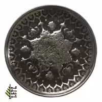 بشقاب قلمزنی دست سازه های سرو طرح بهشت