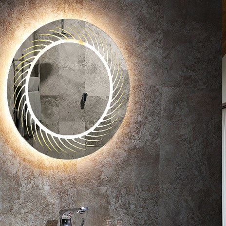 اینه بک لایت پدیده پلاس مدل خورشید