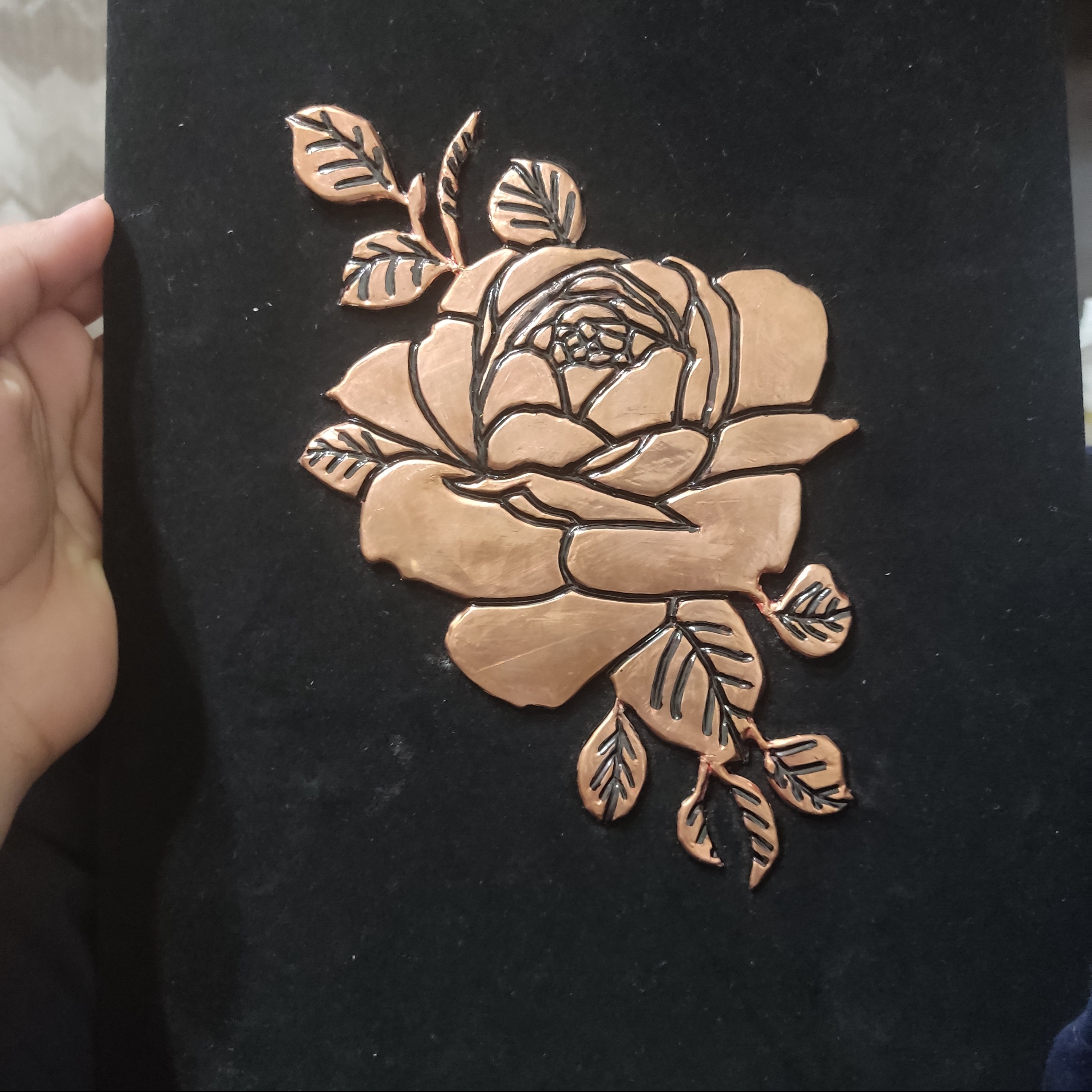 تالو مسی طرح گل رز