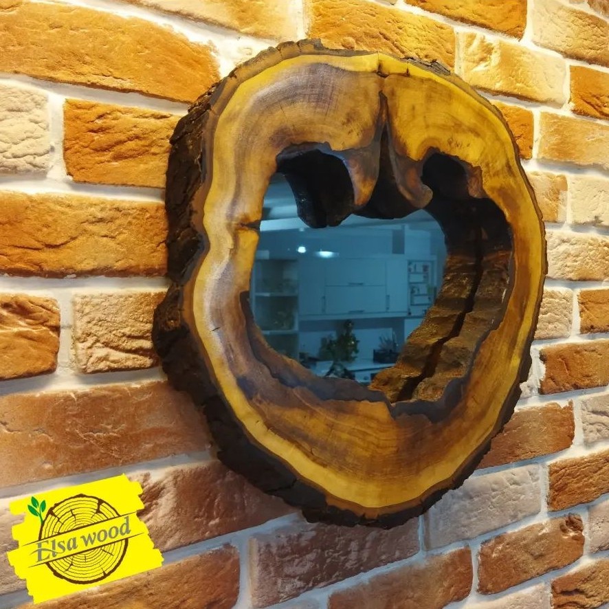 آینه روستیک طرح قلب