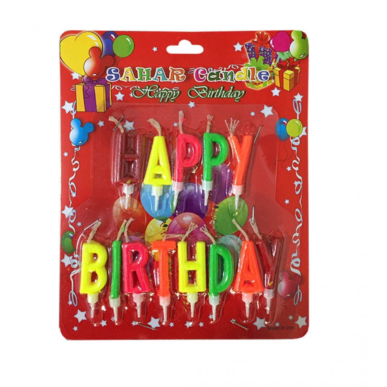 شمع حروف تولد مبارک (HAPPY BIRTH DAY)