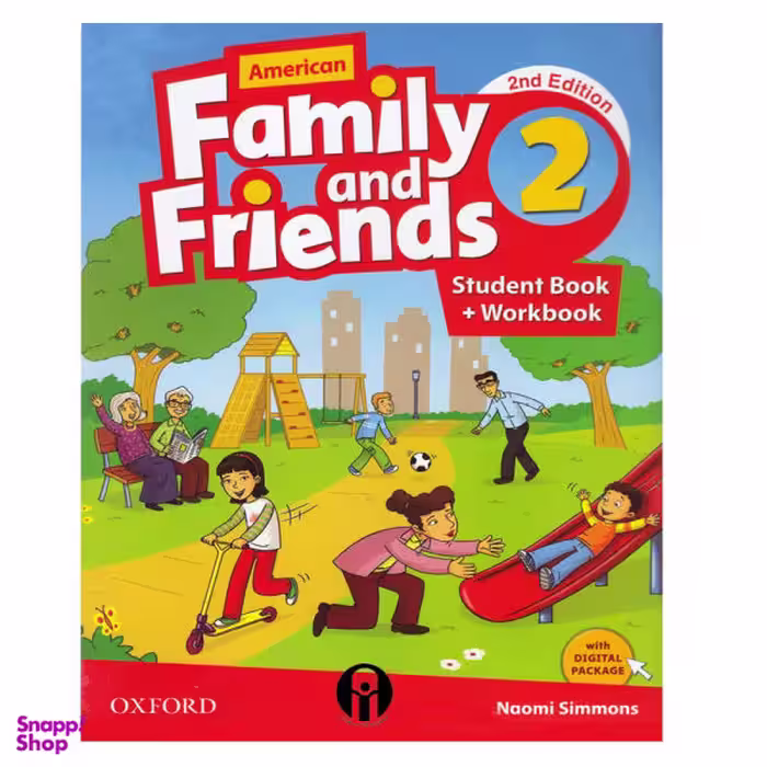 کتاب Family And Friends اثر Naomi Simmons نشر الوند پویان جلد 2