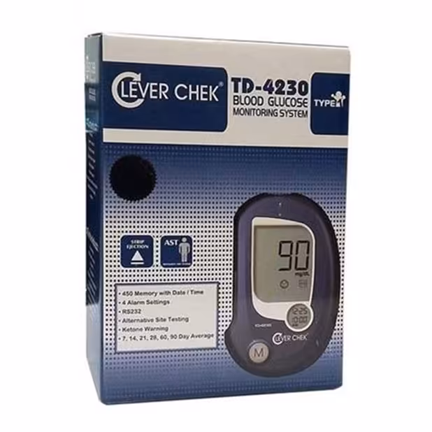 دستگاه تست قند خون Clever Chek کلورچک فاقد نوار