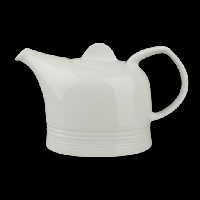 قوری چای 3 فنجان سفيد درجه یک هتلی 49 چینی زرین